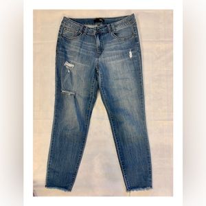 1822 denim blue jeans, Size 14